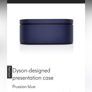 Dyson supersonic presentation case NEW Prussian blue